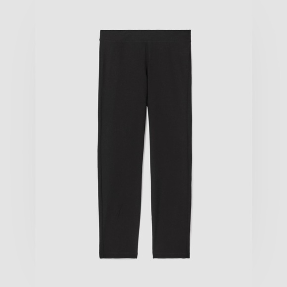 Eileen Fisher Washable Stretch Crepe Pant in Black Size Small. - Picture 12 of 13